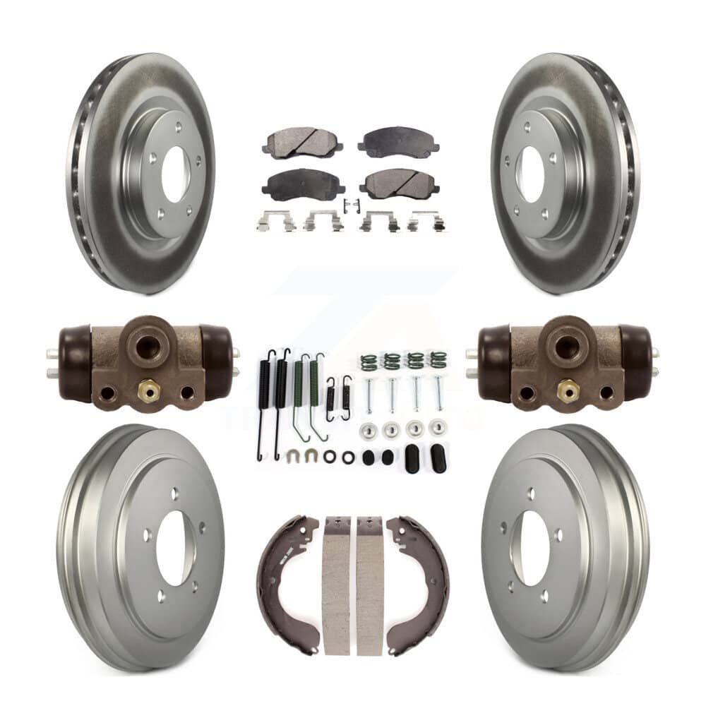 Transit Auto - KGT-101892 - Front and Rear Disc Brake Kits