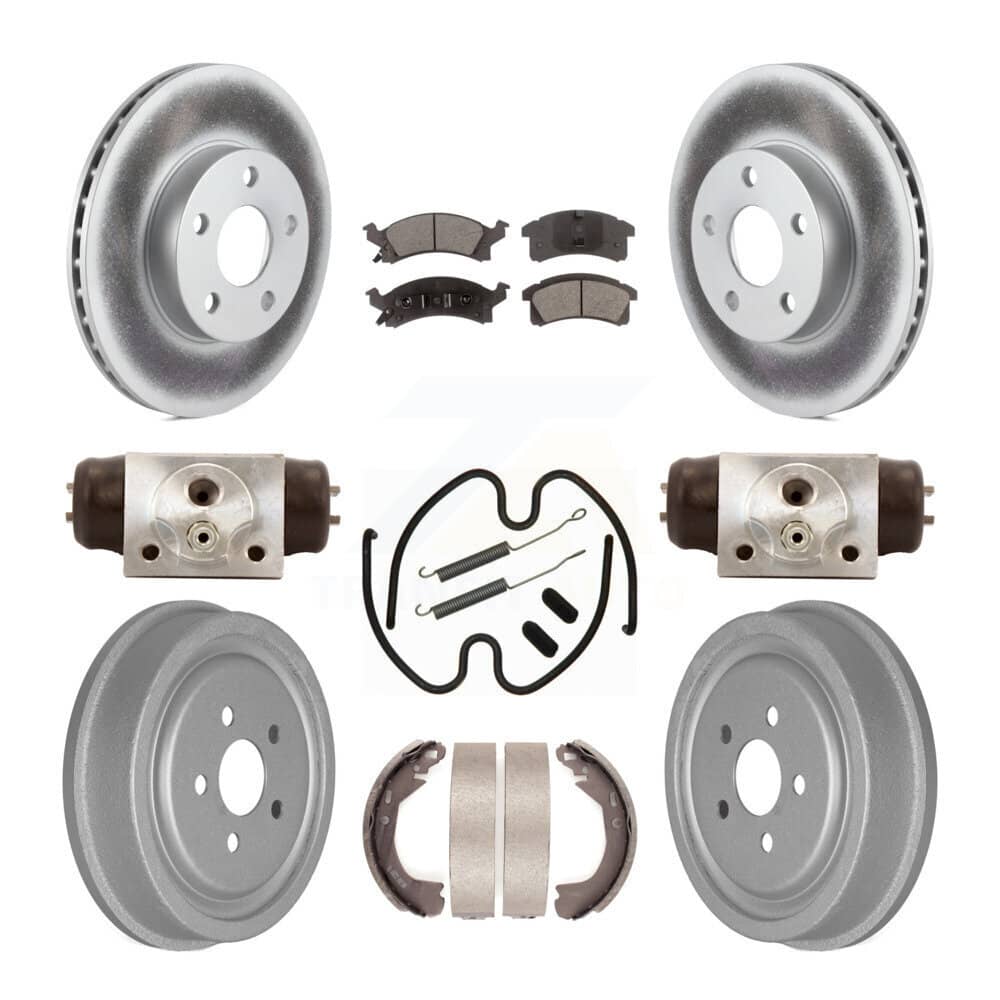 Transit Auto - KGT-101956 - Front and Rear Disc Brake Kits