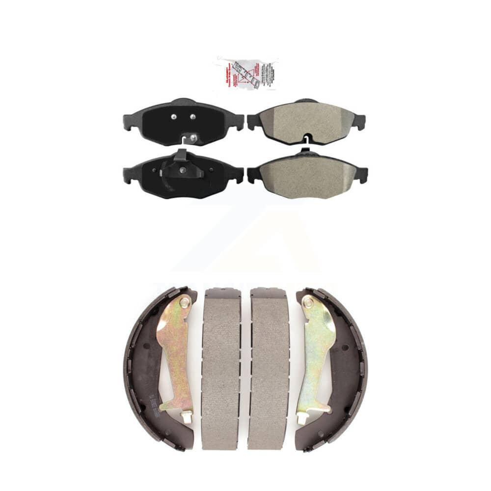 Transit Auto - KNN-100015 - Front and Rear Disc Brake Pad Kits