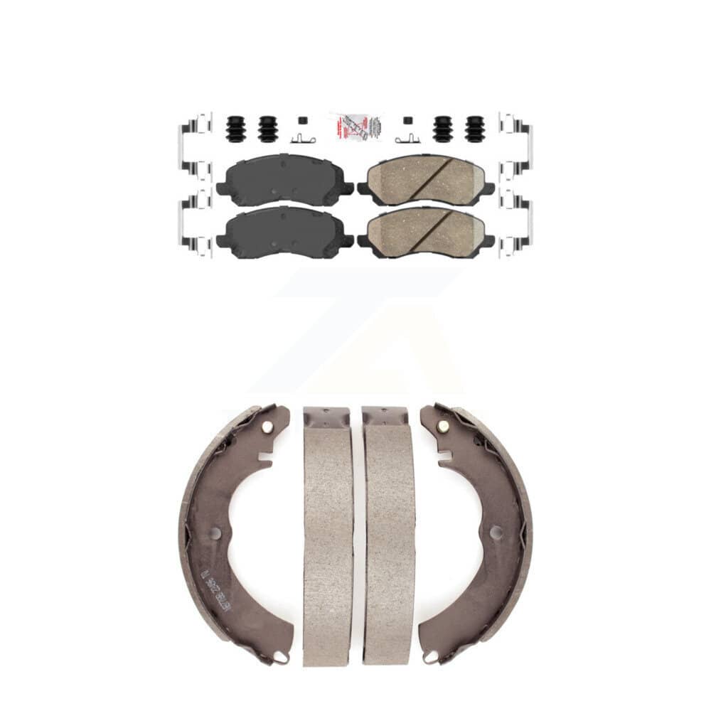 Transit Auto - KNN-100016 - Front and Rear Disc Brake Pad Kits