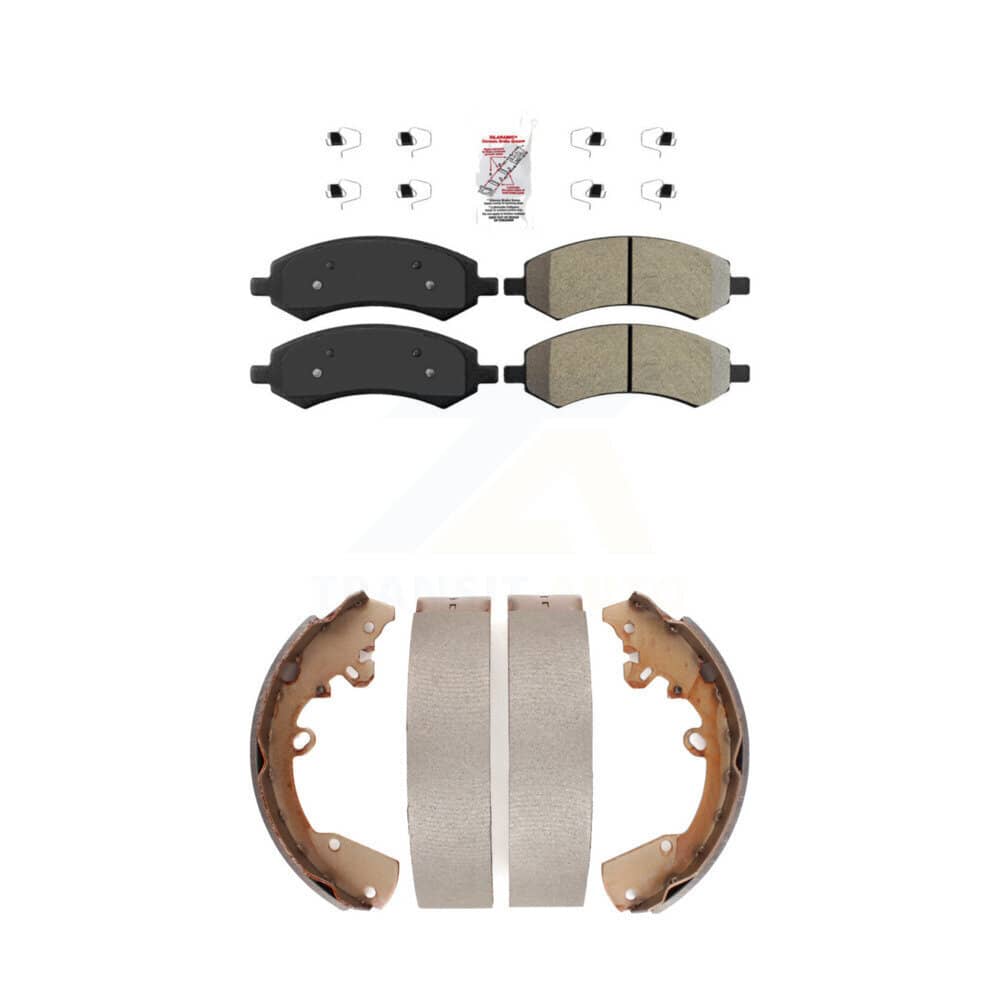 Transit Auto - KNN-100125 - Front and Rear Disc Brake Pad Kits