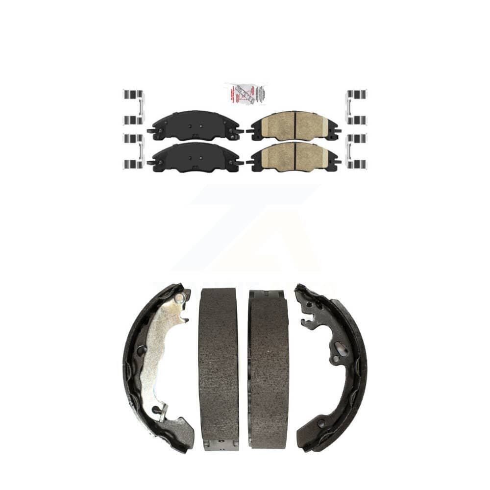 Transit Auto - KNN-100151 - Front and Rear Disc Brake Pad Kits