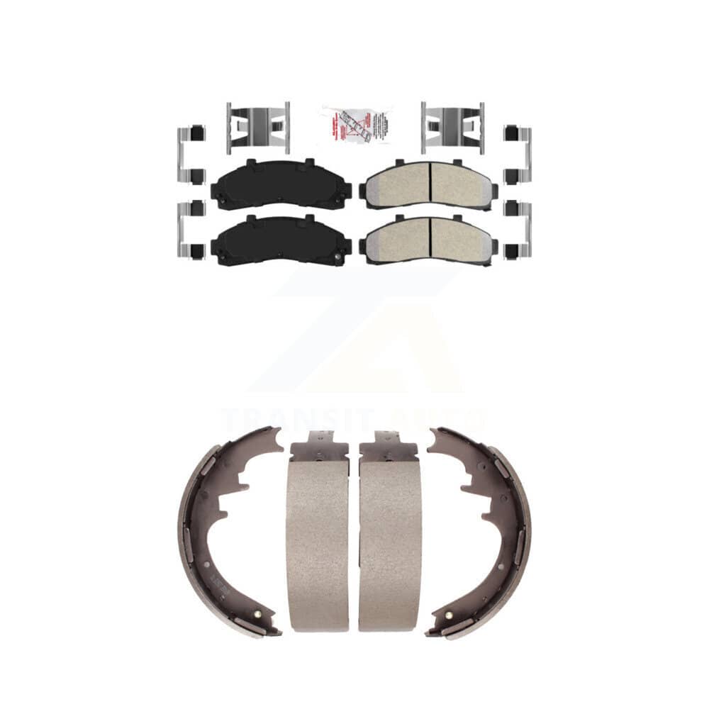 Transit Auto - KNN-100266 - Front and Rear Disc Brake Pad Kits