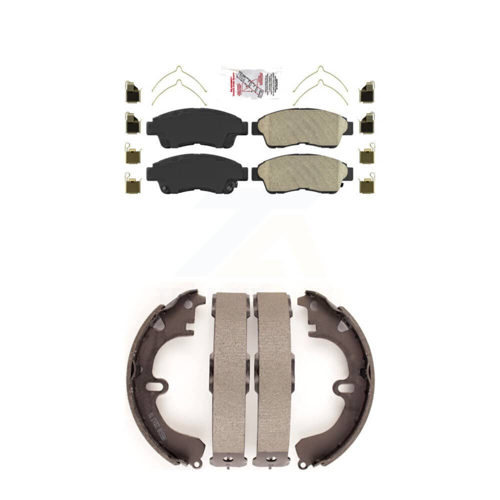 Transit Auto - KNN-100272 - Front and Rear Disc Brake Pad Kits