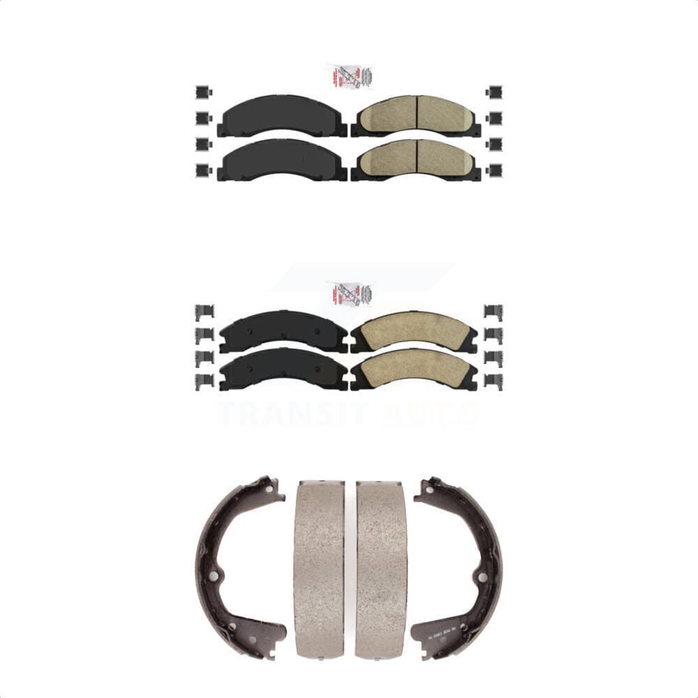 Transit Auto - KNN-100326 - Front and Rear Disc Brake Pad Kits