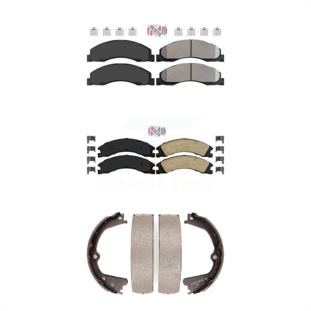 Transit Auto - KNN-100328 - Front and Rear Disc Brake Pad Kits
