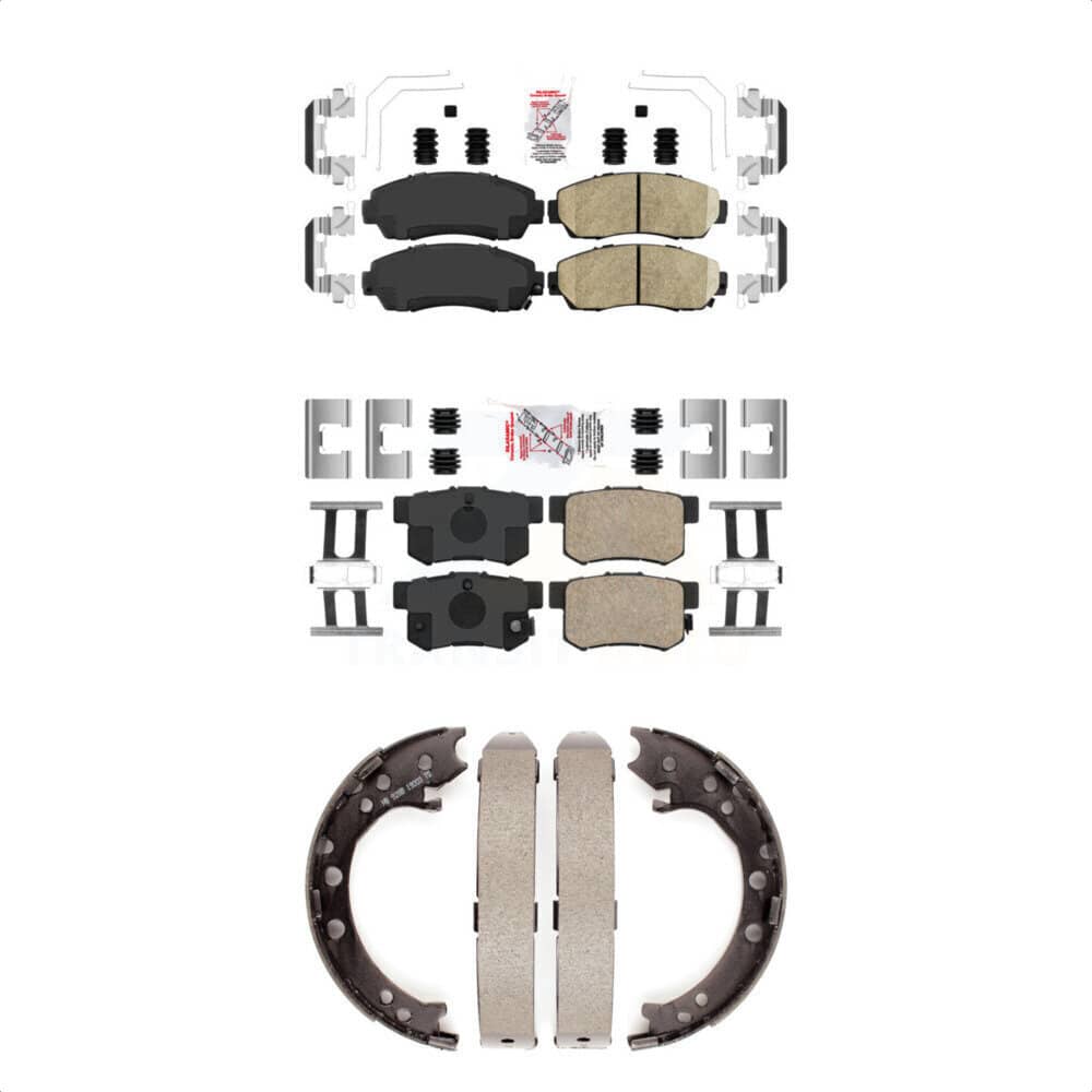 Transit Auto - KNN-100982 - Front and Rear Disc Brake Pad Kits