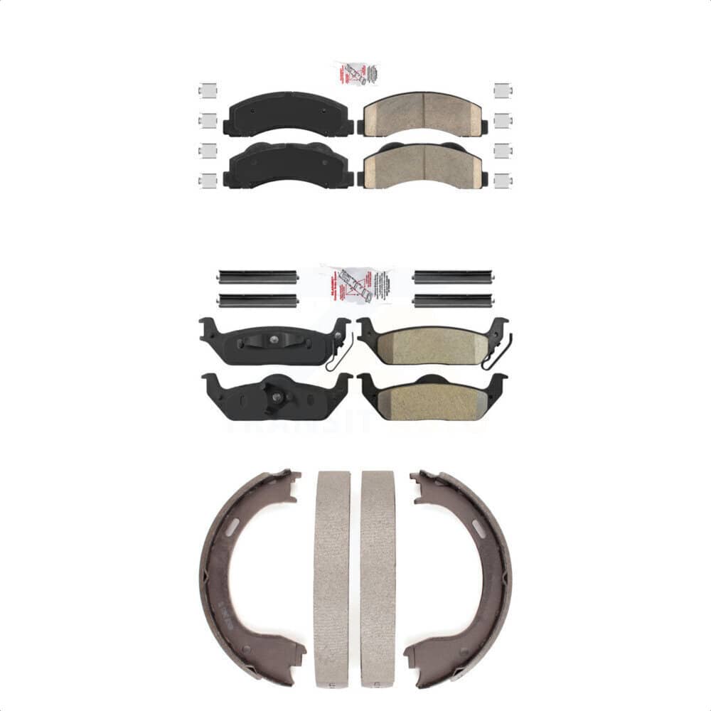 Transit Auto - KNN-101039 - Front and Rear Disc Brake Pad Kits