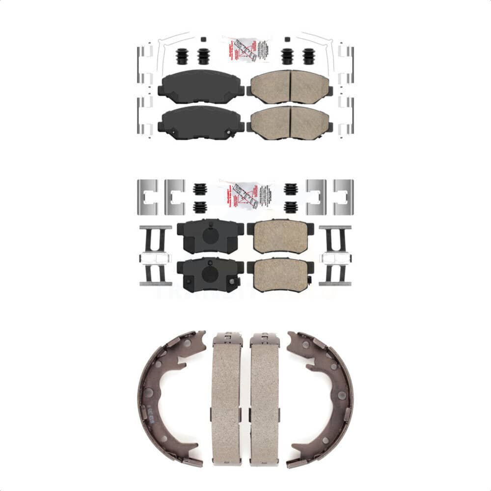 Transit Auto - KNN-101146 - Front and Rear Disc Brake Pad Kits