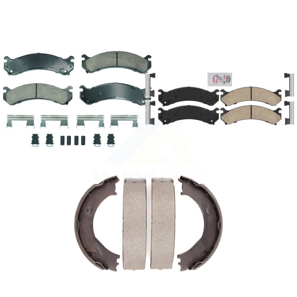 Transit Auto - KNN-101261 - Front and Rear Disc Brake Pad Kits