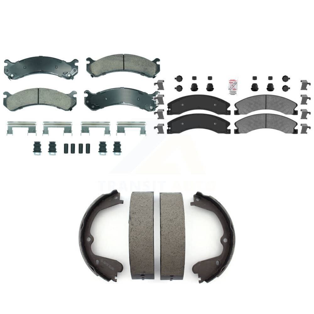 Transit Auto - KNN-101321 - Front and Rear Disc Brake Pad Kits