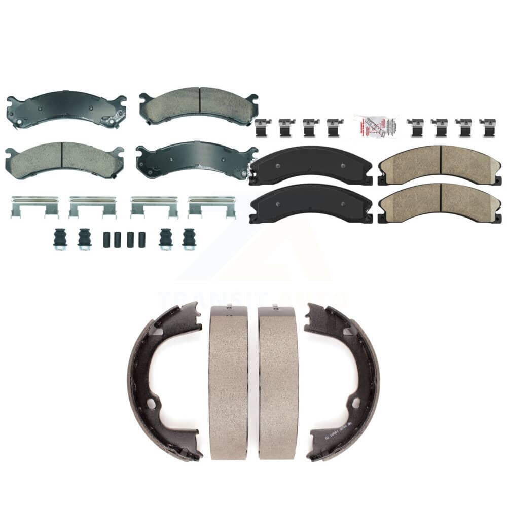 Transit Auto - KNN-101324 - Front and Rear Disc Brake Pad Kits