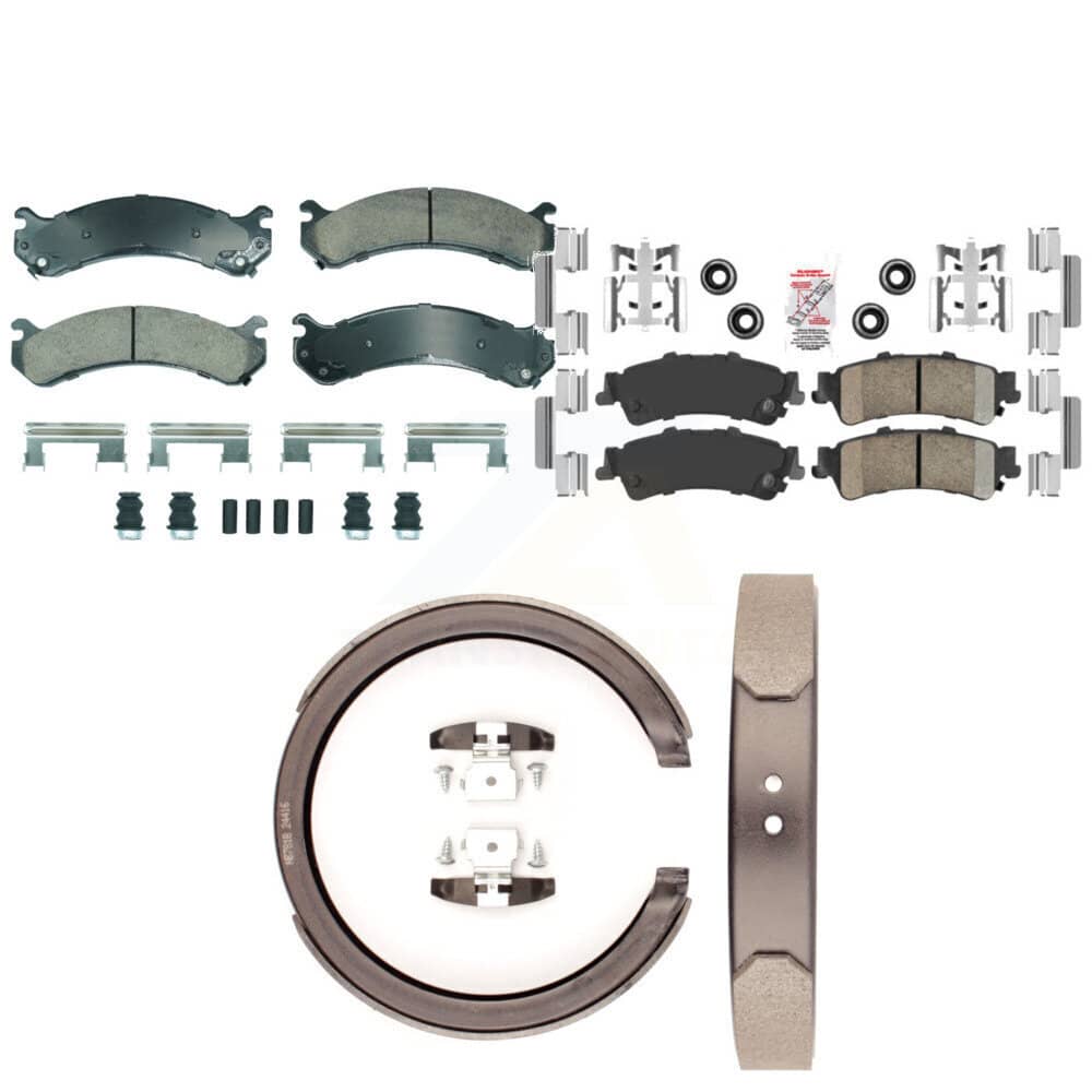 Transit Auto - KNN-101329 - Front and Rear Disc Brake Pad Kits
