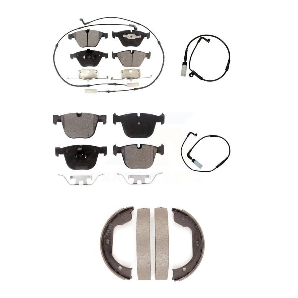 Positive Plus - KPW-100491 - Front and Rear Disc Brake Pad Kits