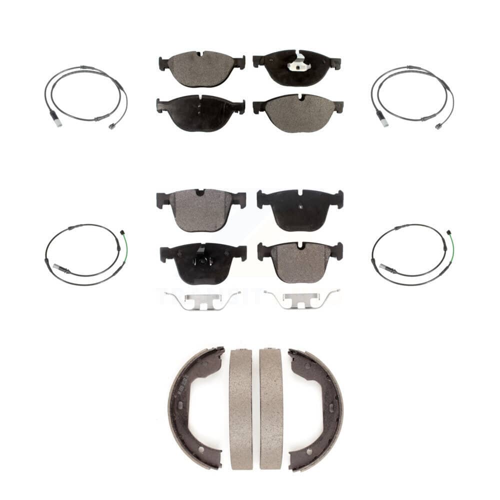 Positive Plus - KPW-101301 - Front and Rear Disc Brake Pad Kits