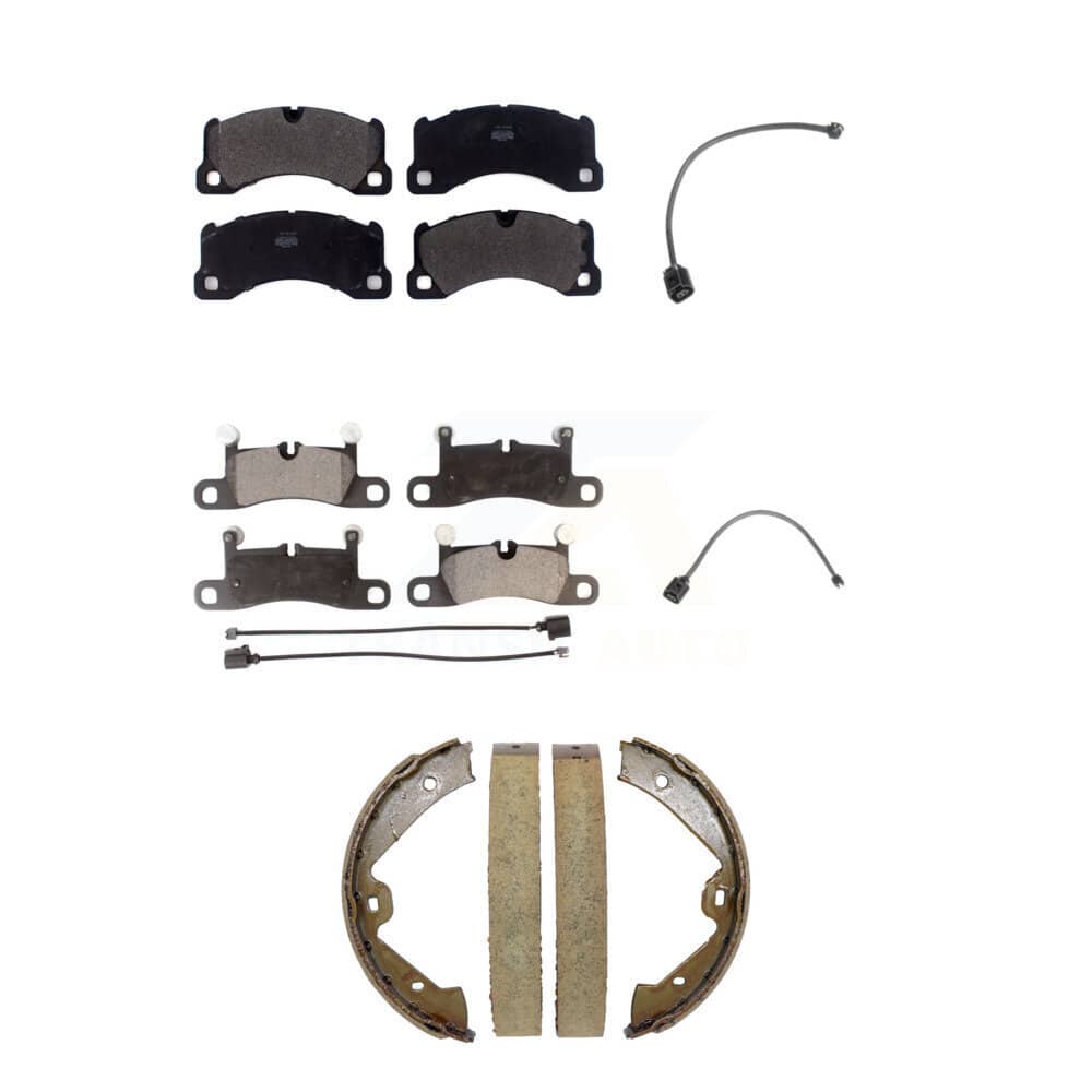 Positive Plus - KPW-101526 - Front and Rear Disc Brake Pad Kits