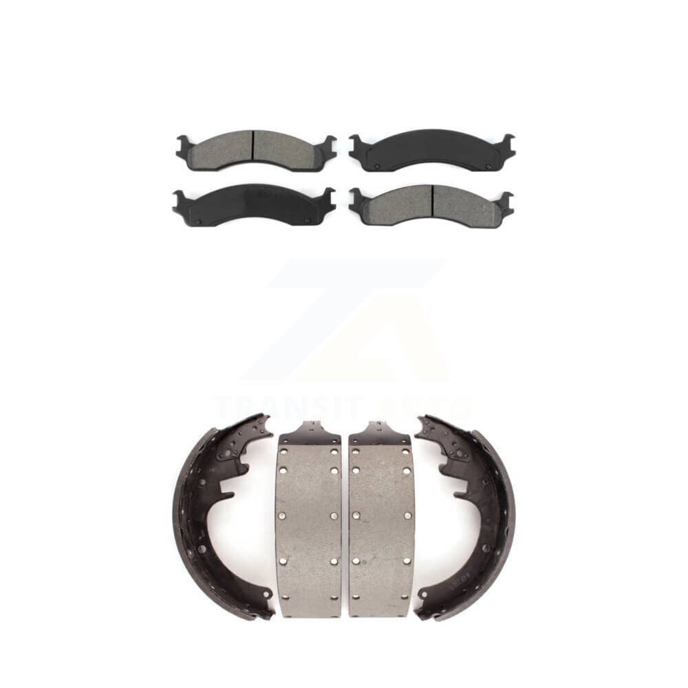 Transit Auto - KSN-100286 - Front and Rear Disc Brake Pad Kits