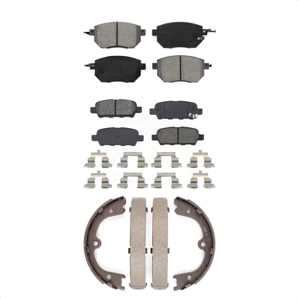 Transit Auto - KSN-100579 - Front and Rear Disc Brake Pad Kits