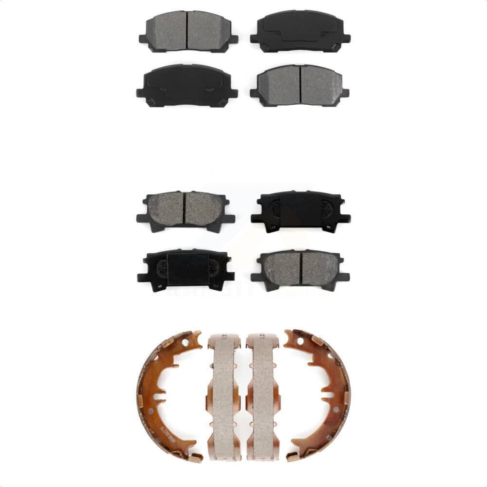 Transit Auto - KSN-100620 - Front and Rear Disc Brake Pad Kits