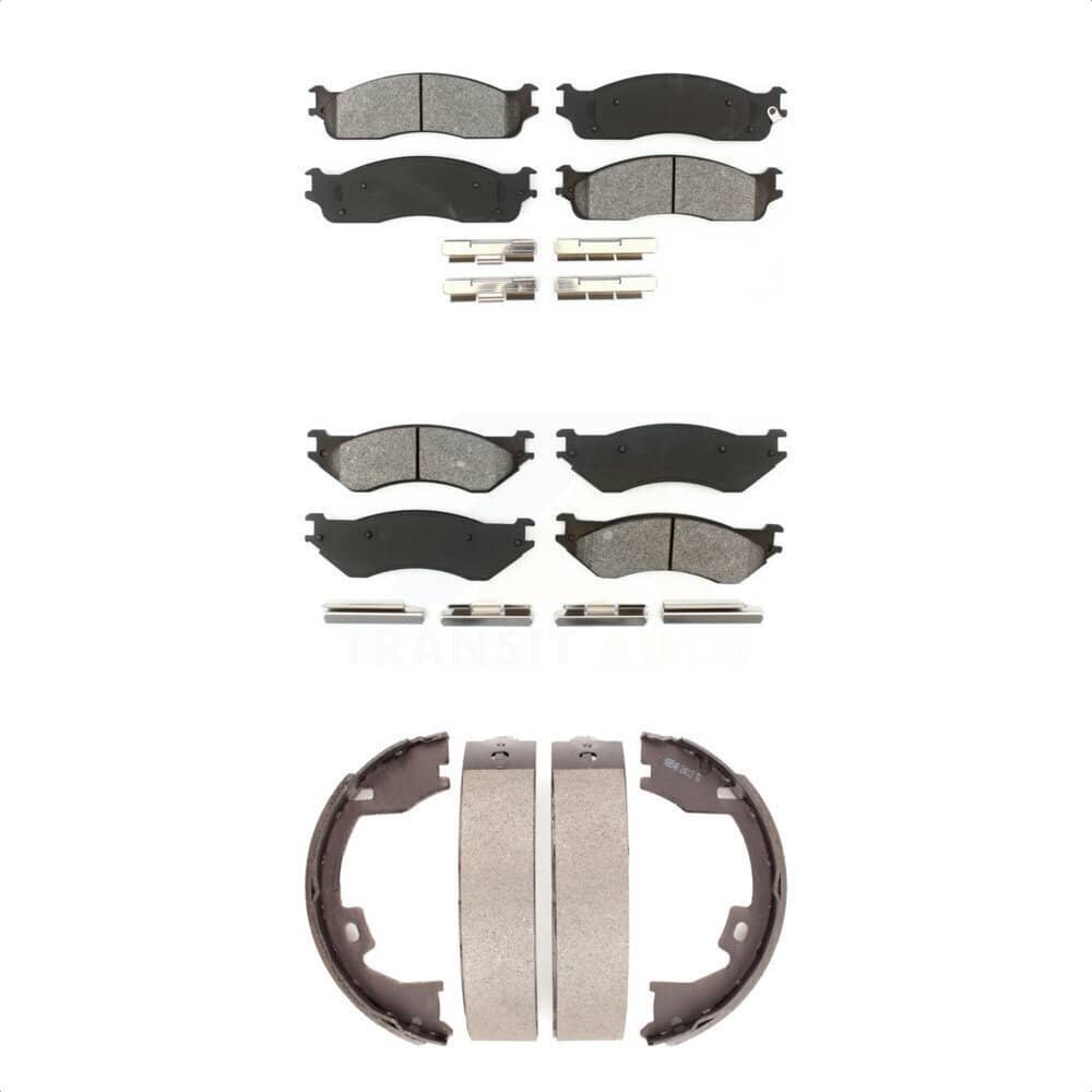 Transit Auto - KSN-100679 - Front and Rear Disc Brake Pad Kits