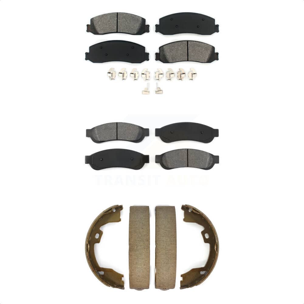 Transit Auto - KSN-100697 - Front and Rear Disc Brake Pad Kits