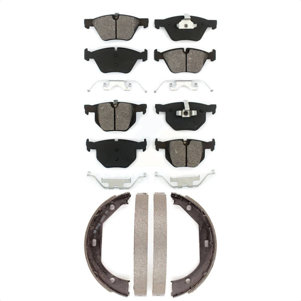 Transit Auto - KSN-100743 - Front and Rear Disc Brake Pad Kits