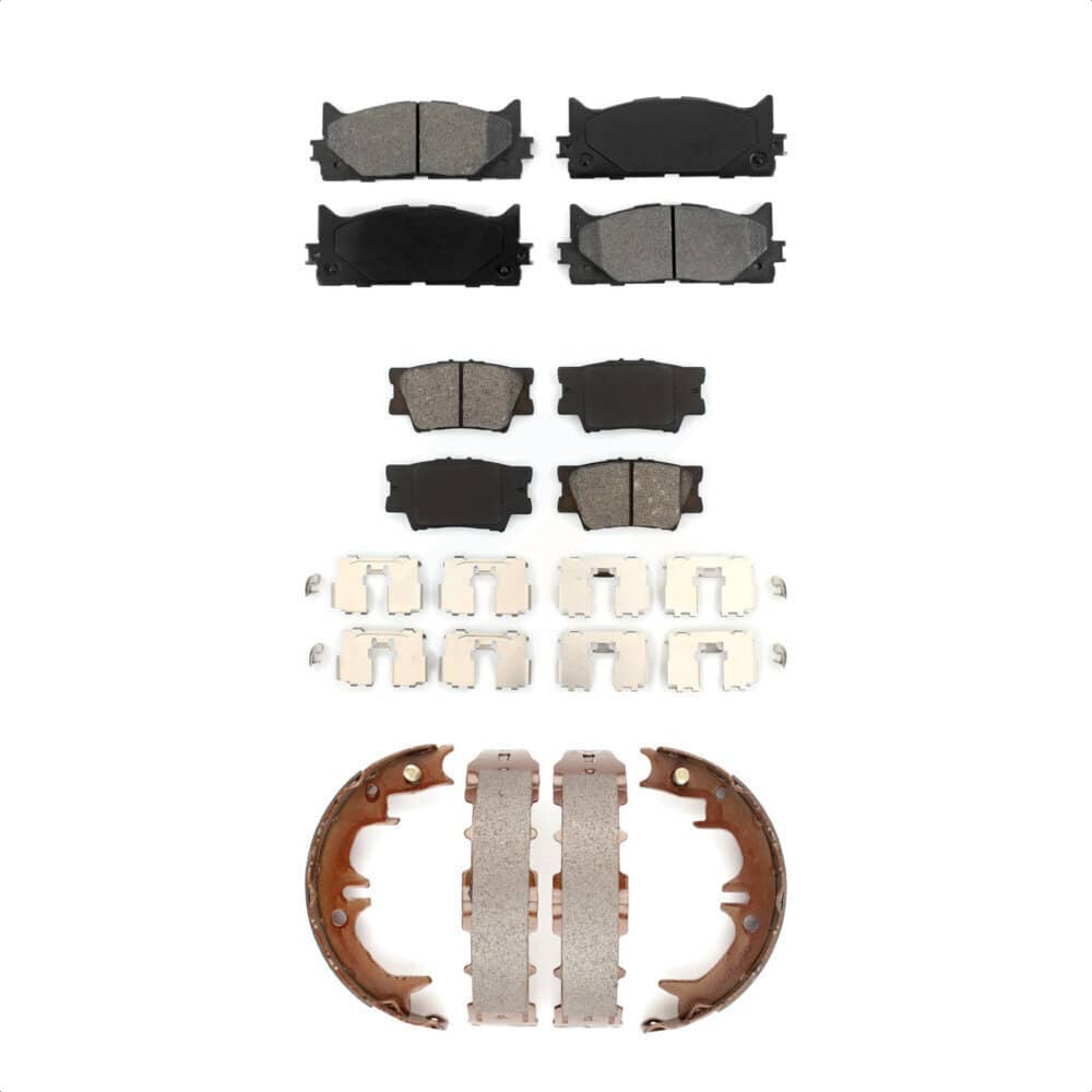 Transit Auto - KSN-100759 - Front and Rear Disc Brake Pad Kits