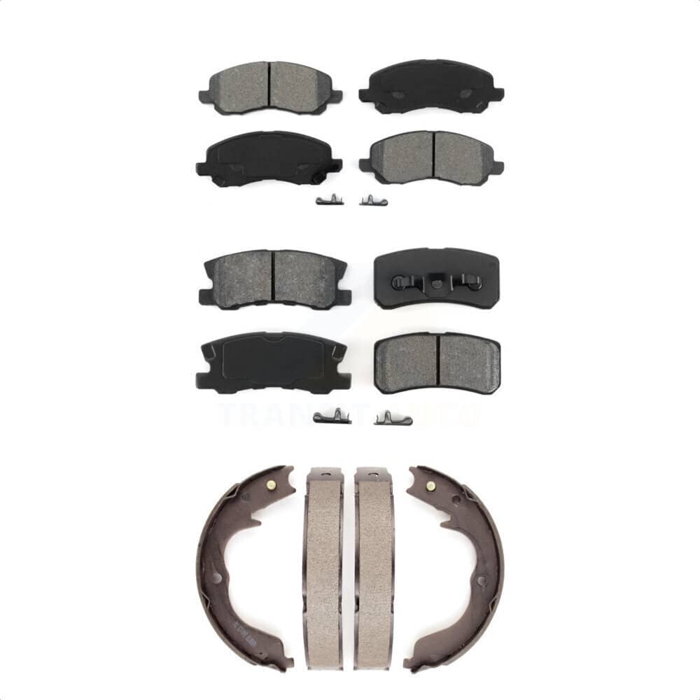 Transit Auto - KSN-100804 - Front and Rear Disc Brake Pad Kits