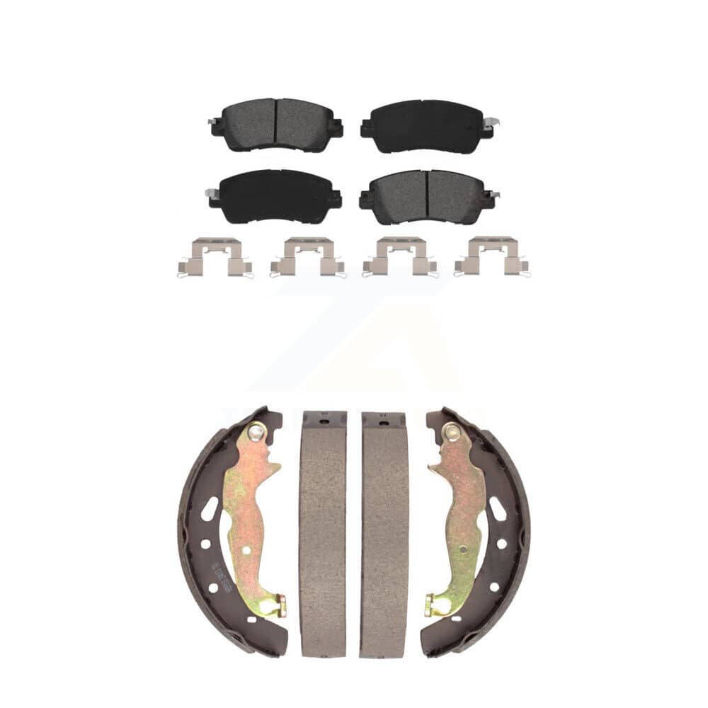 Transit Auto - KSN-100848 - Front and Rear Disc Brake Pad Kits