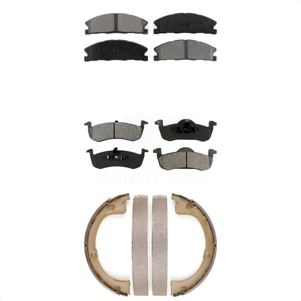 Transit Auto - KSN-100889 - Front and Rear Disc Brake Pad Kits