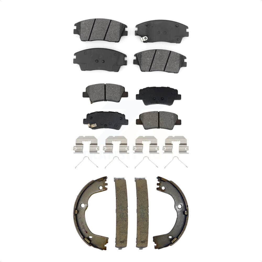 Transit Auto - KSN-100906 - Front and Rear Disc Brake Pad Kits