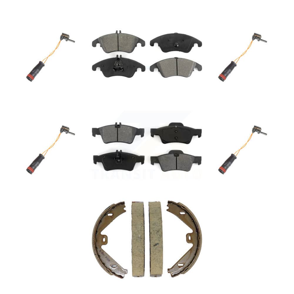 SIM - KSW-100907 - Front and Rear Disc Brake Pad Kits