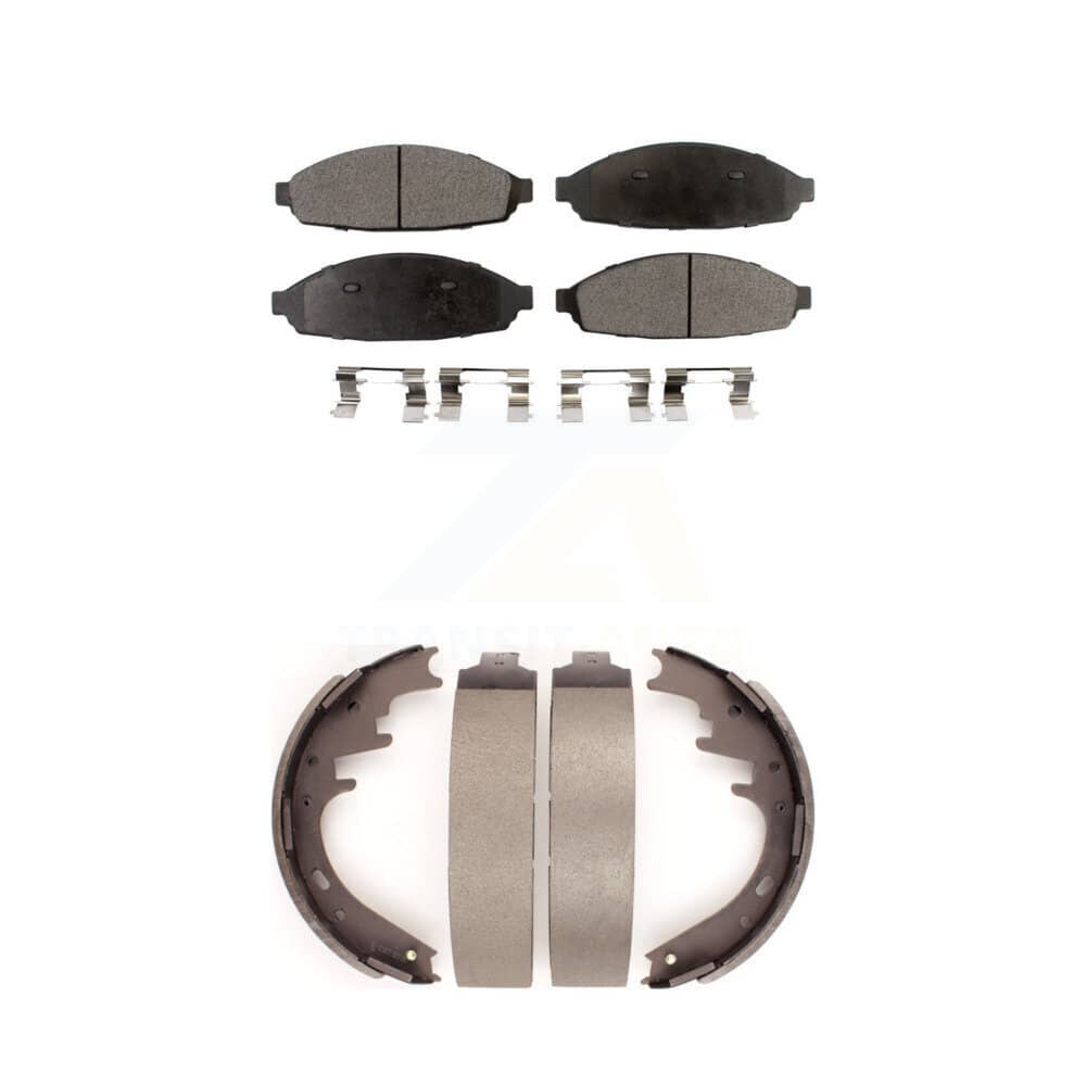 Transit Auto - KTN-100238 - Front and Rear Disc Brake Pad Kits