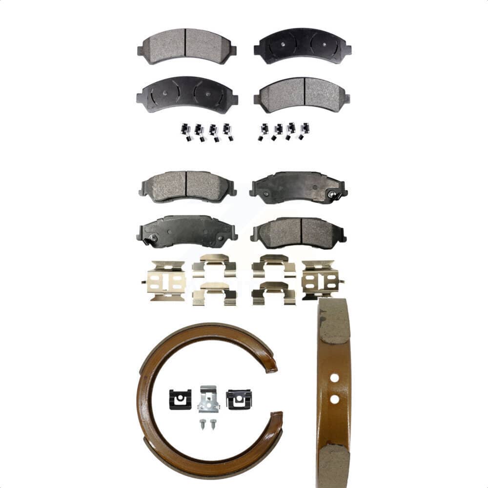 Transit Auto - KTN-100581 - Front and Rear Disc Brake Pad Kits