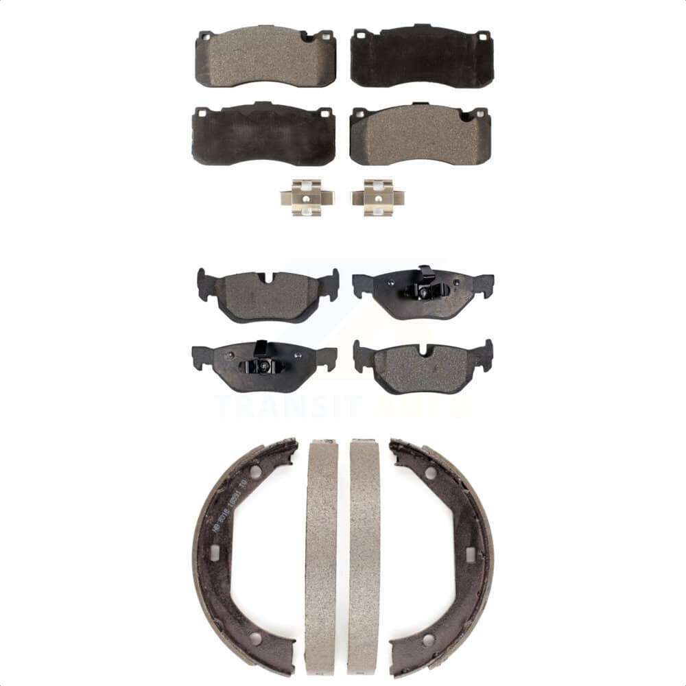 Transit Auto - KTN-100669 - Front and Rear Disc Brake Pad Kits