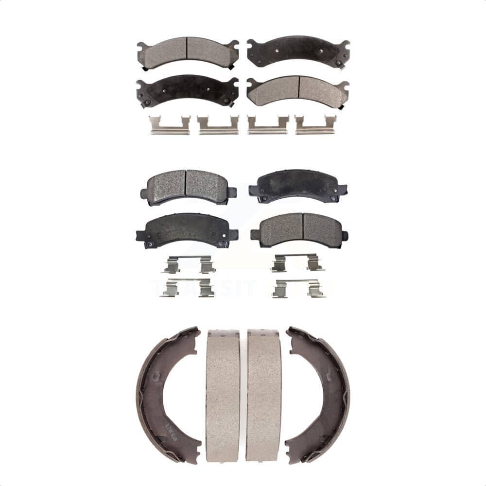 Transit Auto - KTN-100719 - Front and Rear Disc Brake Pad Kits