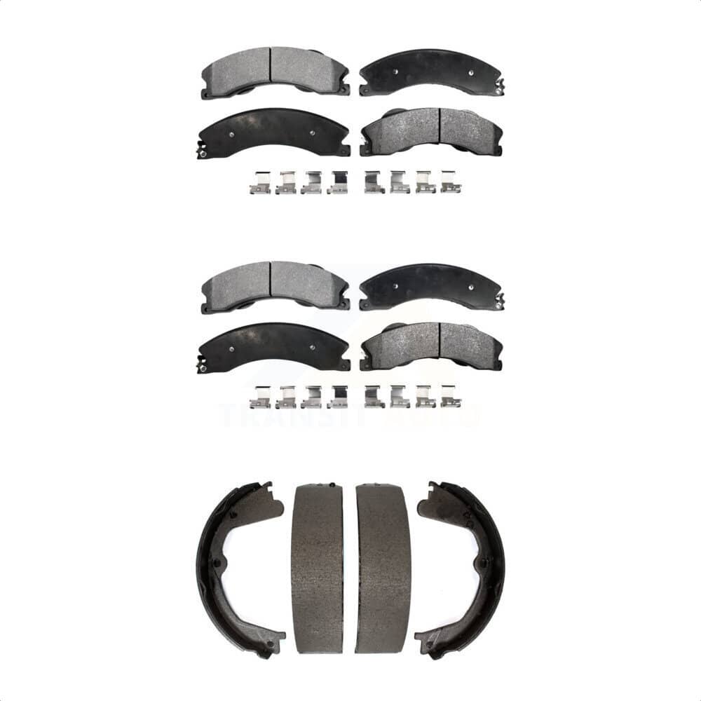 Transit Auto - KTN-100761 - Front and Rear Disc Brake Pad Kits