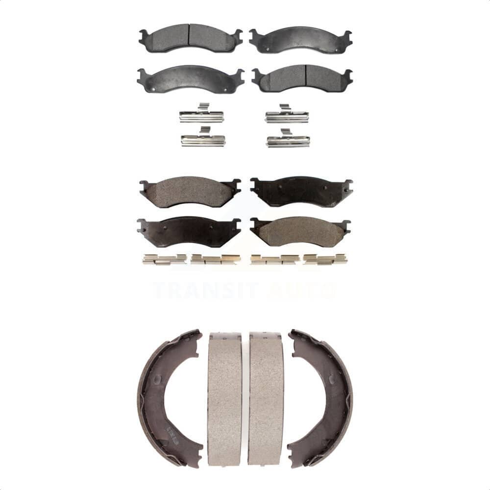 Transit Auto - KTN-100795 - Front and Rear Disc Brake Pad Kits
