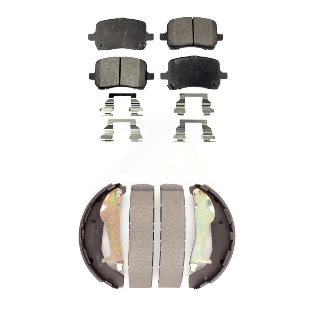Transit Auto - KTN-100898 - Front and Rear Disc Brake Pad Kits