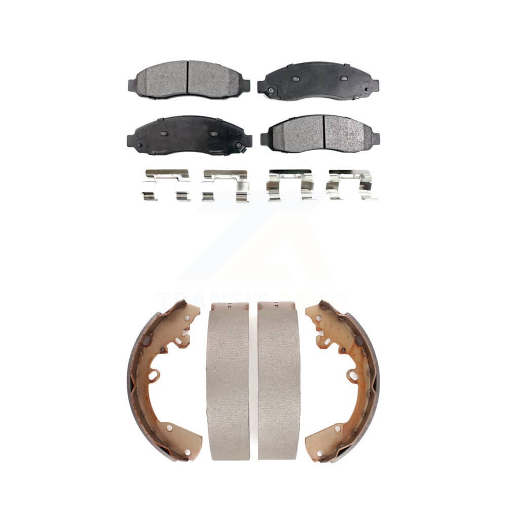 Transit Auto - KTN-100906 - Front and Rear Disc Brake Pad Kits