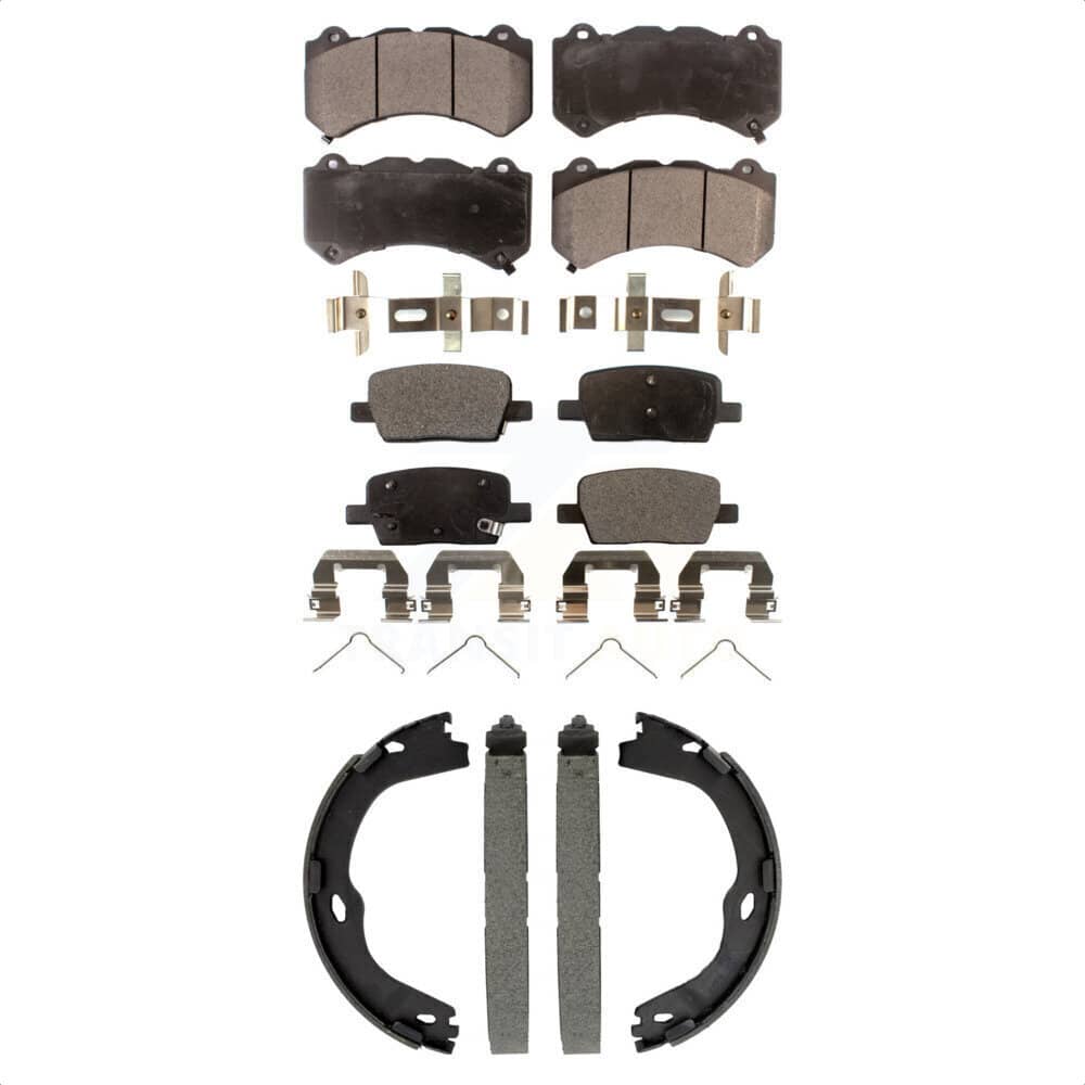 Transit Auto - KTN-100943 - Front and Rear Disc Brake Pad Kits