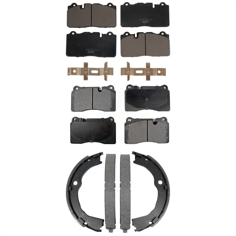 Transit Auto - KTN-100983 - Front and Rear Disc Brake Pad Kits