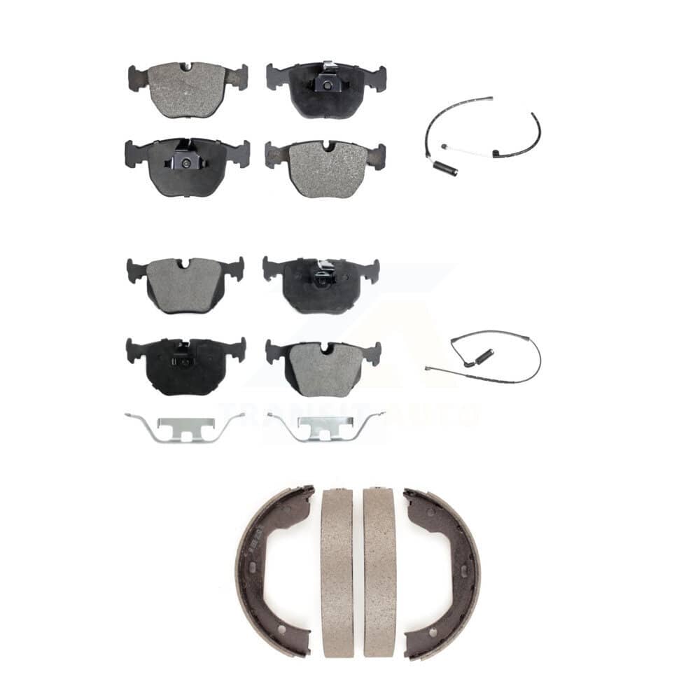 TEC - KTW-100713 - Front and Rear Disc Brake Pad Kits