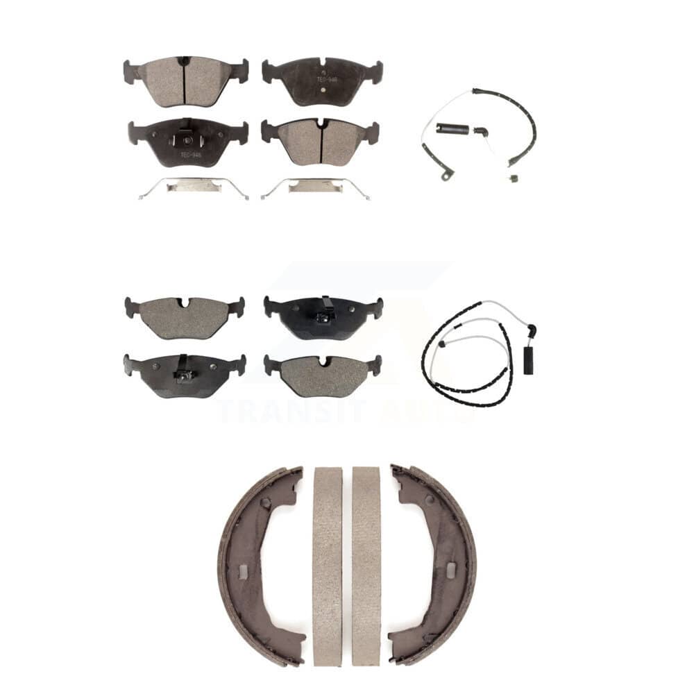 TEC - KTW-100716 - Front and Rear Disc Brake Pad Kits
