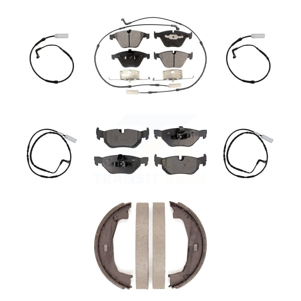 TEC - KTW-101474 - Front and Rear Disc Brake Pad Kits