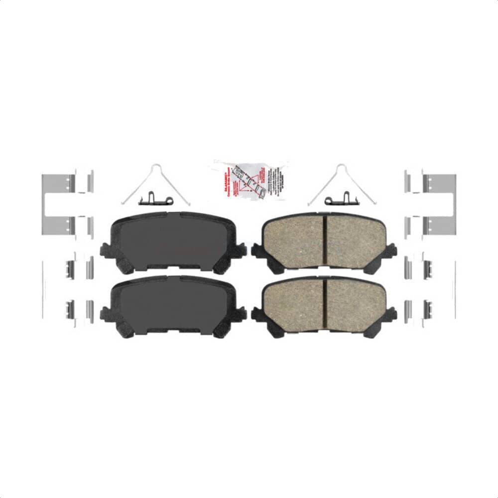AmeriBRAKES - NWF-PRC1724 - Rear Disc Brake Pad