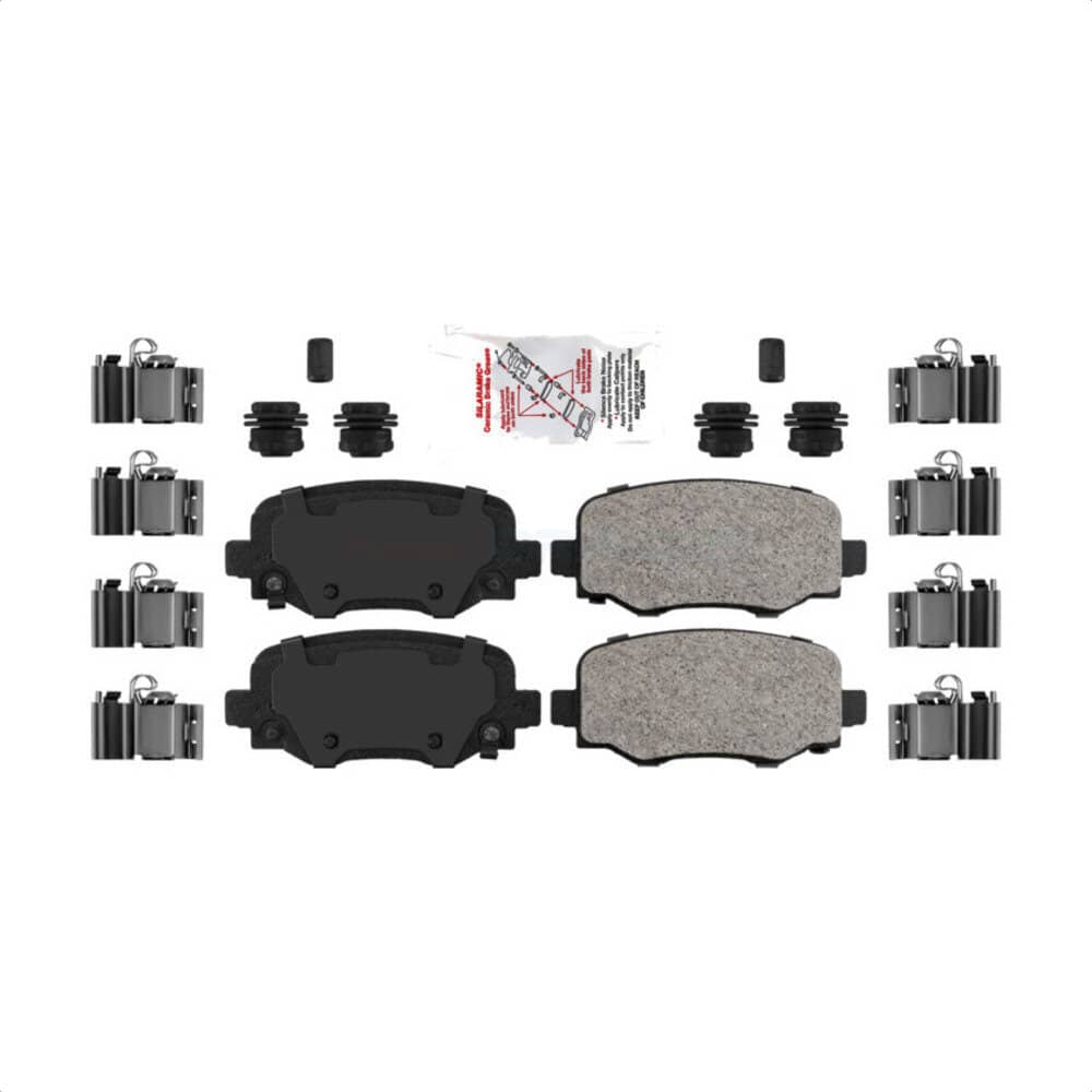 AmeriBRAKES - NWF-PTC1734 - Rear Disc Brake Pad