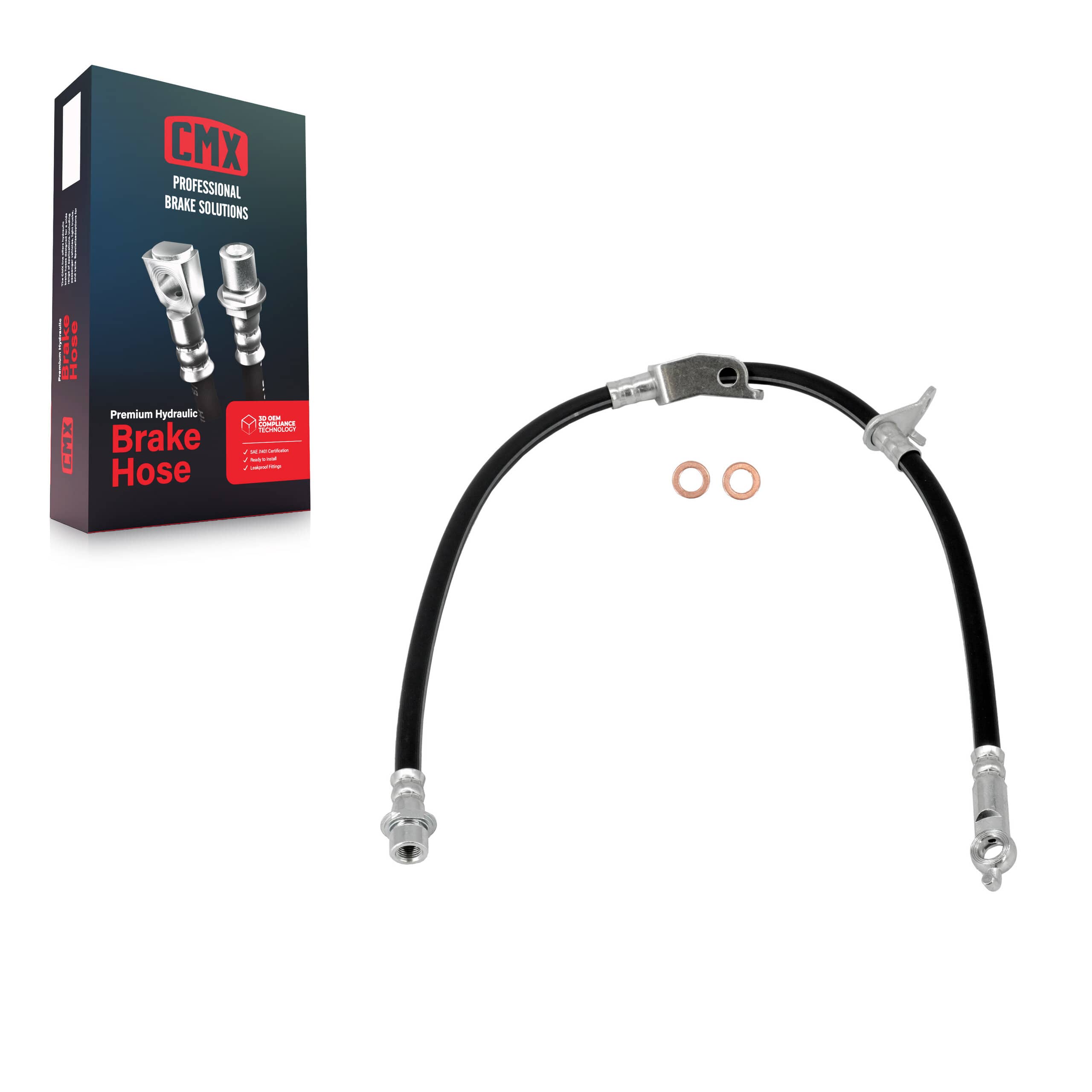 CMX - 12-H621065 - Front Left Brake Hydraulic Hose