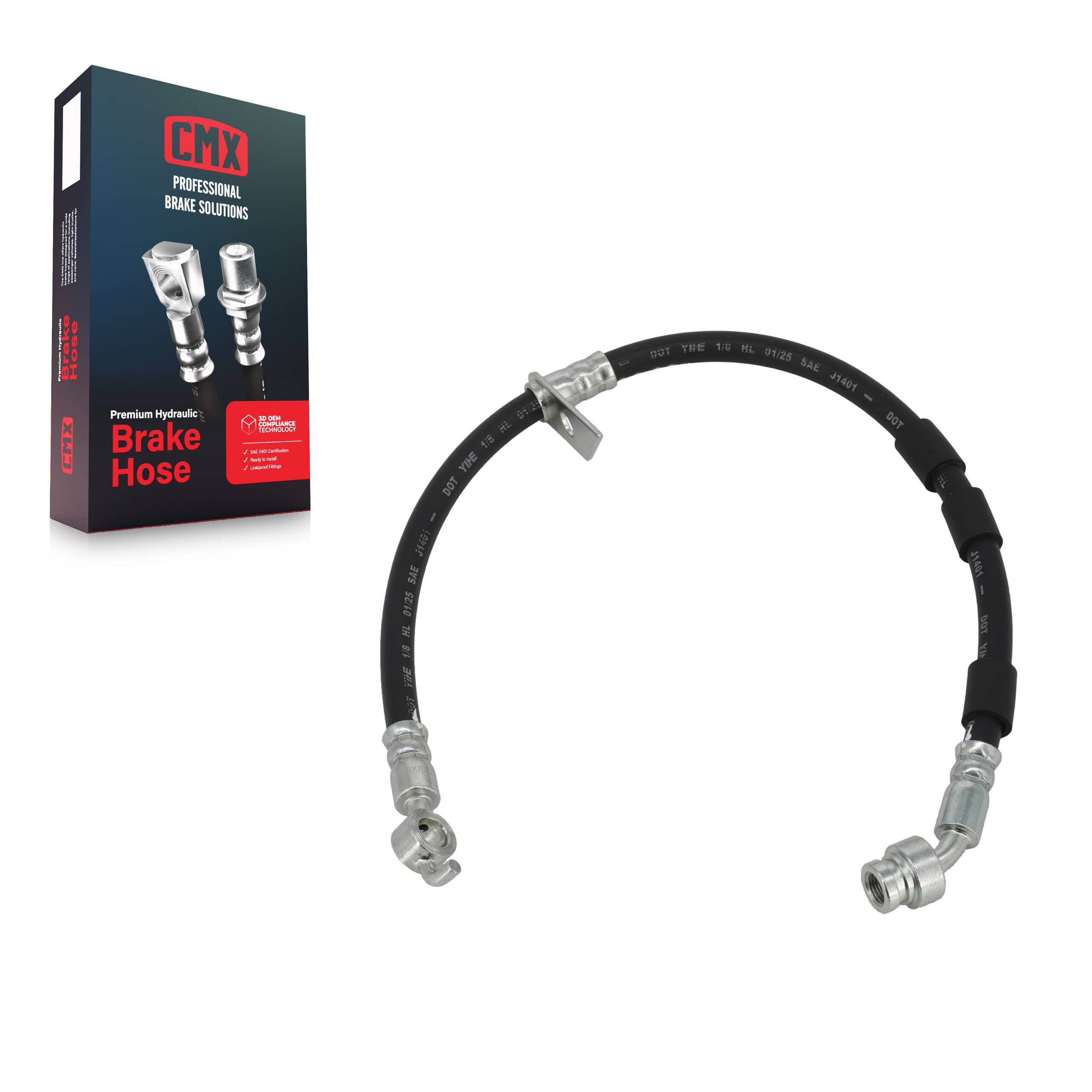 CMX - 12-H622205 - Front Left Brake Hydraulic Hose