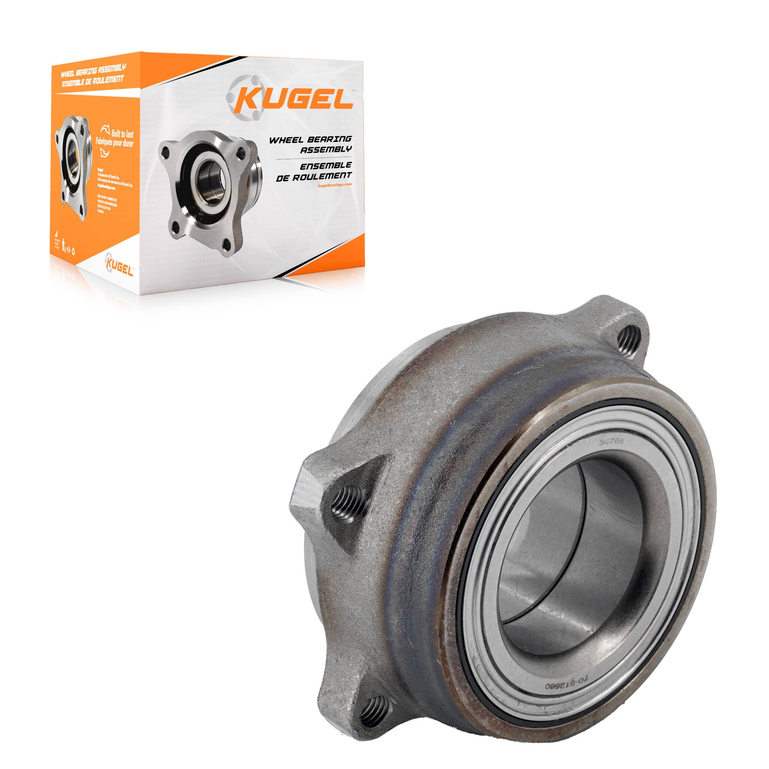 Kugel - 70-512560 - Rear Wheel Bearing Assembly